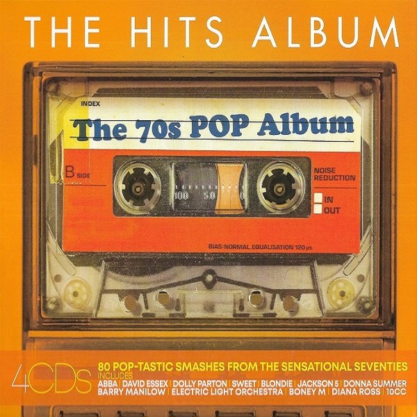 Постер к The Hits Album - The 70s Pop Album. 4CD (2019)