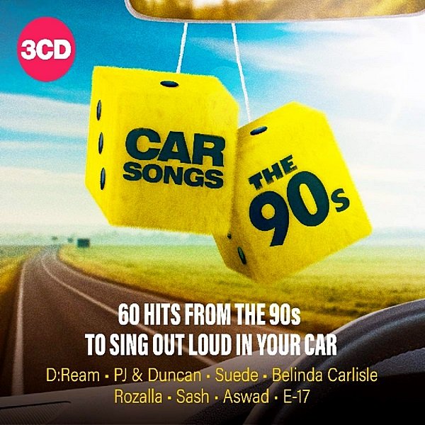 Car Songs: The 90s. 3CD (2019)