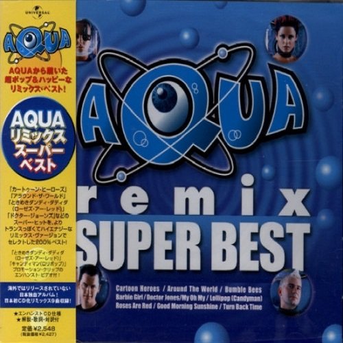 Постер к Aqua - Aqua Remix Super Best (2002) FLAC