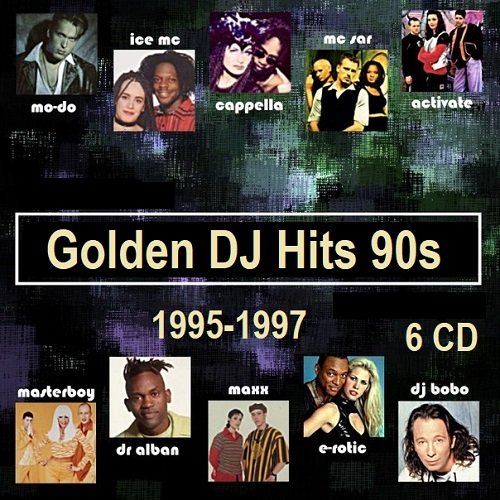 Постер к Golden DJ Hits 90s Vol.1-3 (1995-1997)