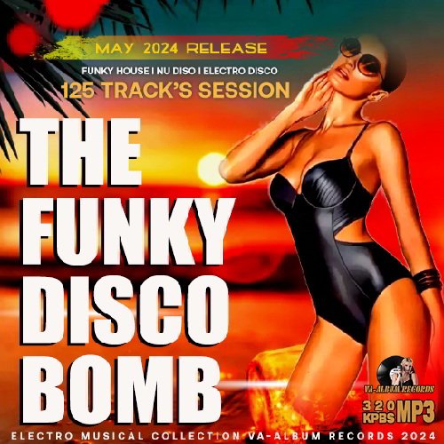 Постер к The Funky Disco Bomb (2024)